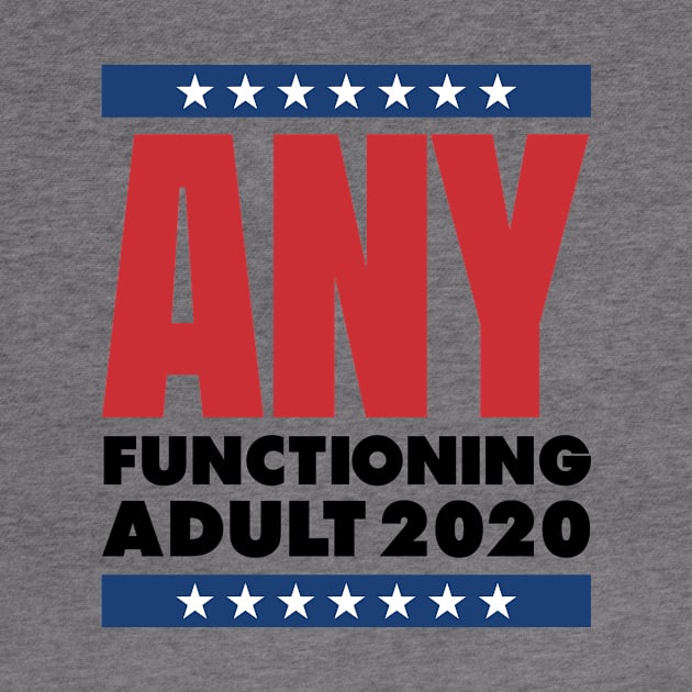 ANY FUNCTIONING ADULT 2020 - FUNNY POLITICS by HelloShop88